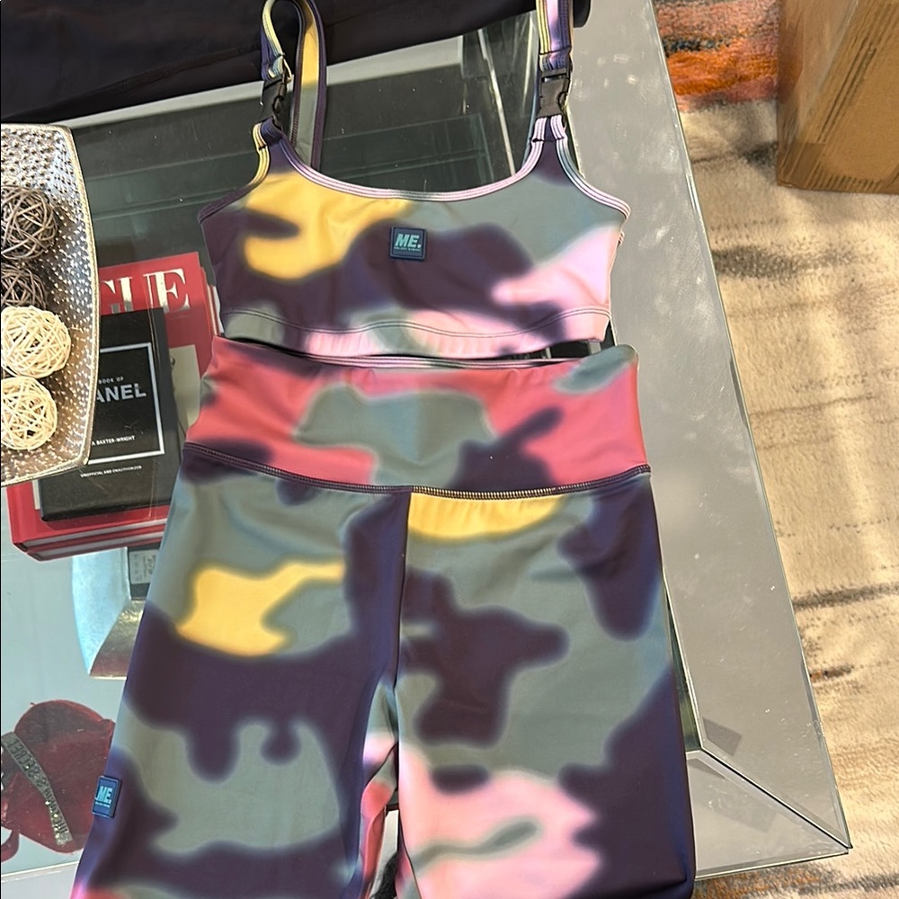 Colorful Camouflage Sports Set